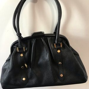 Brooks Brothers Black Satchel